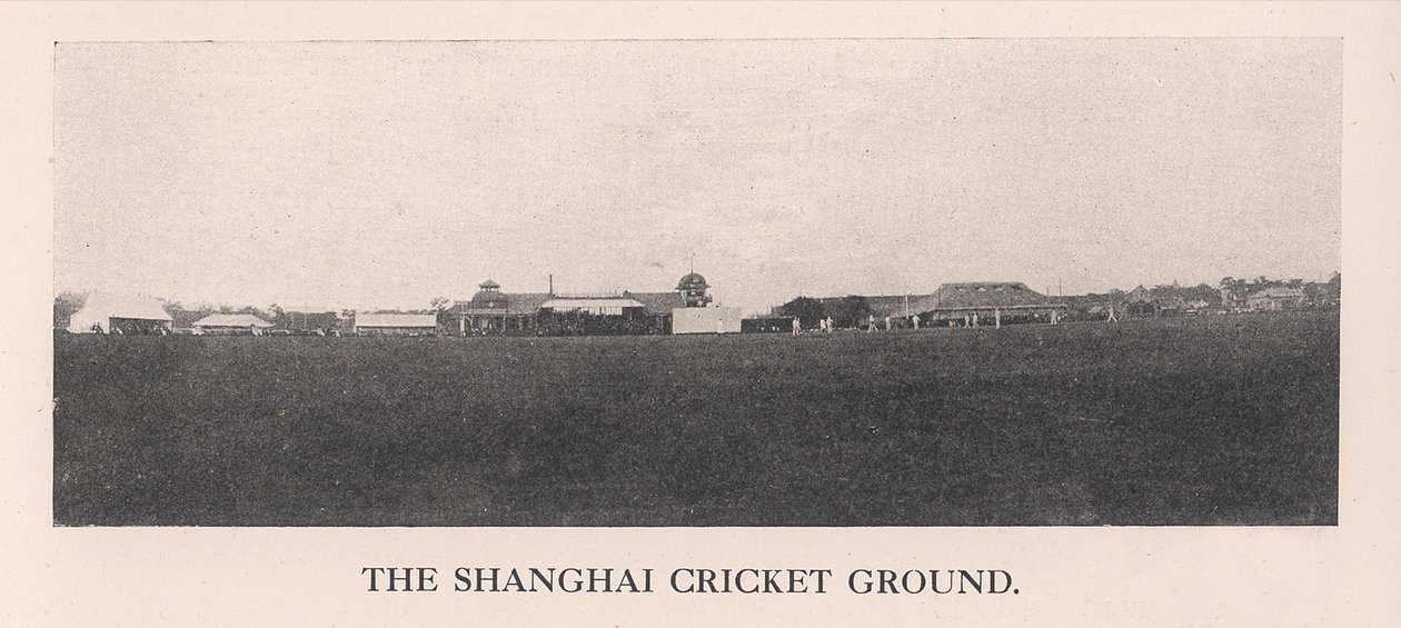 Der Shanghai Cricket Ground, China, 1912 von Unbekannt