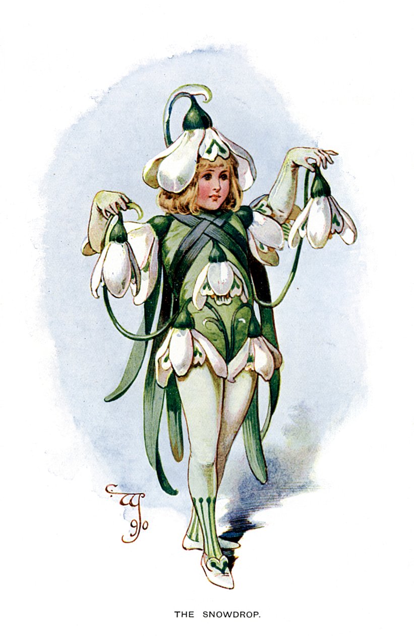Das Schneeglöckchen, 1899 von Unbekannt
