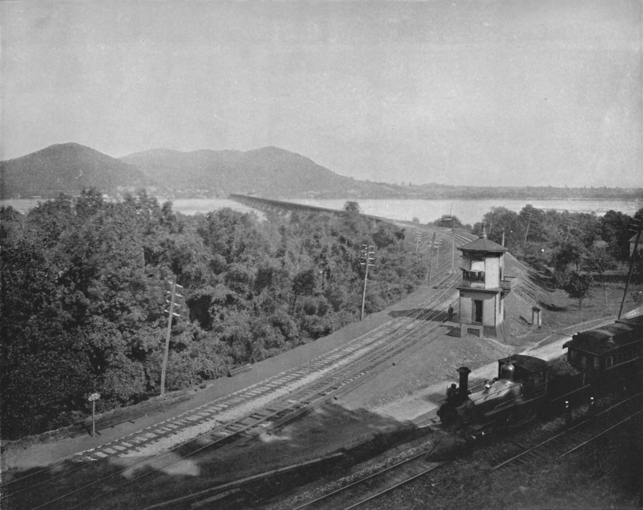 Der Susquehanna-Fluss, 19. Jahrhundert von Unbekannt