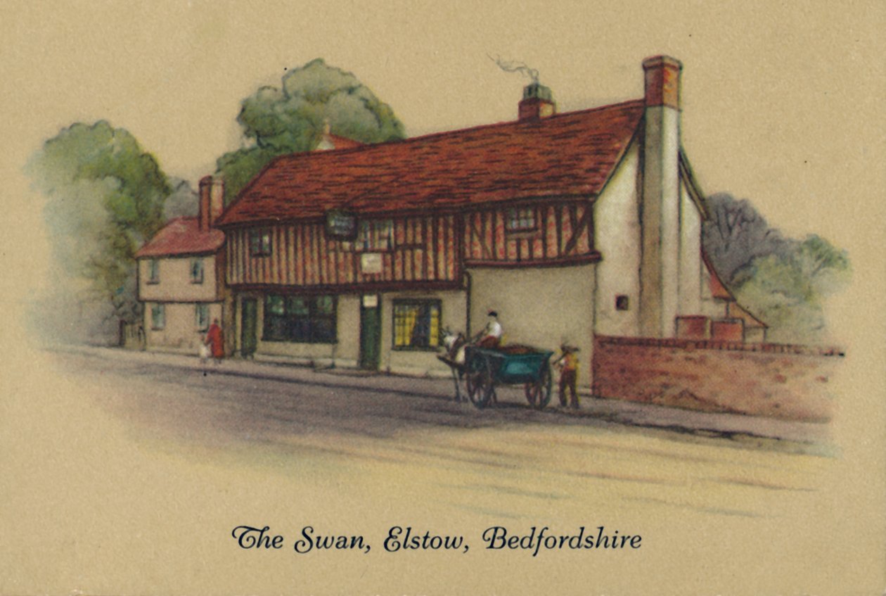 Der Schwan, Elstow, Bedfordshire von Unbekannt