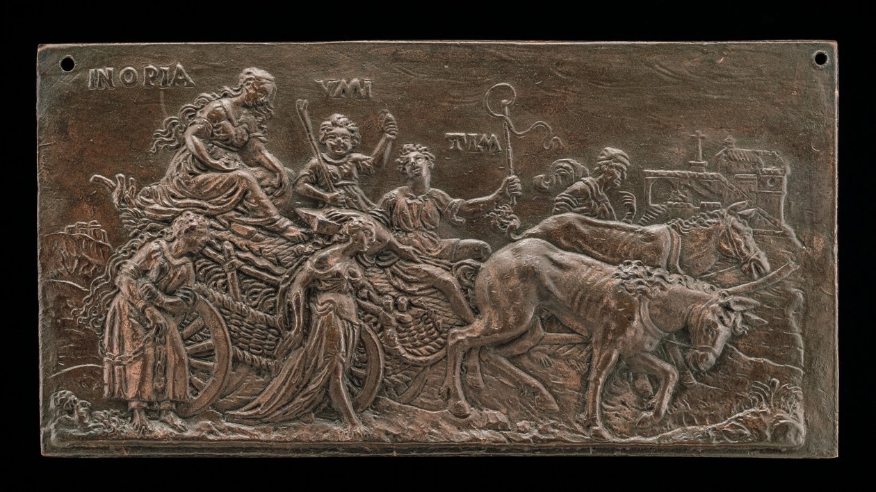 Der Triumph der Armut, ca. 1600 von Unbekannt