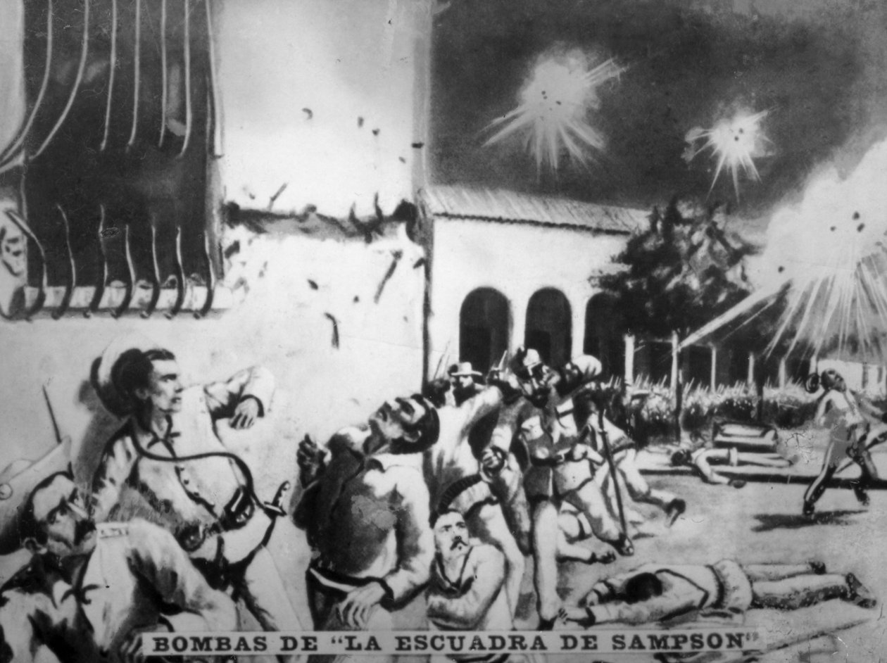 Die Bomben des Sampson-Geschwaders von Unbekannt