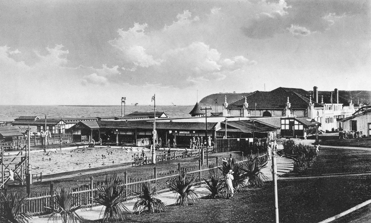 Das Freibad, Durban, Südafrika von Unbekannt