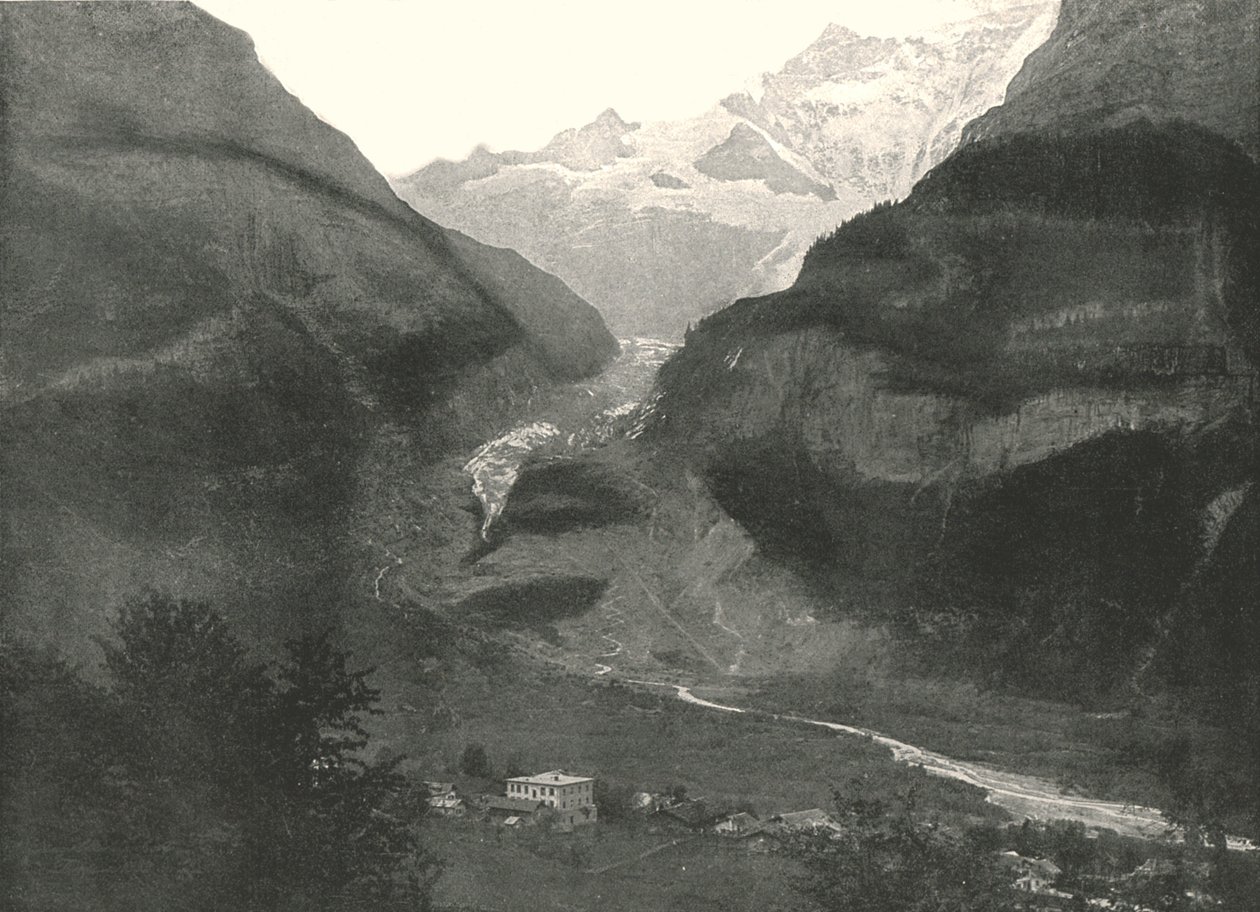 Das Tal, Grindelwald, Schweiz, 1895 von Unbekannt
