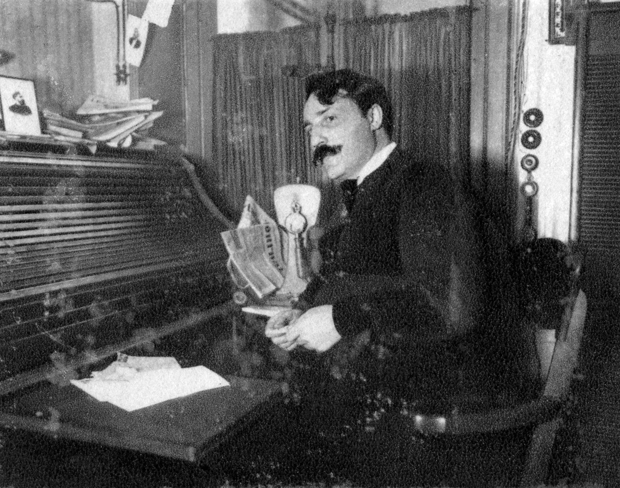 Théodore Botrel, französischer Sänger und Songwriter, 1911 von Unbekannt