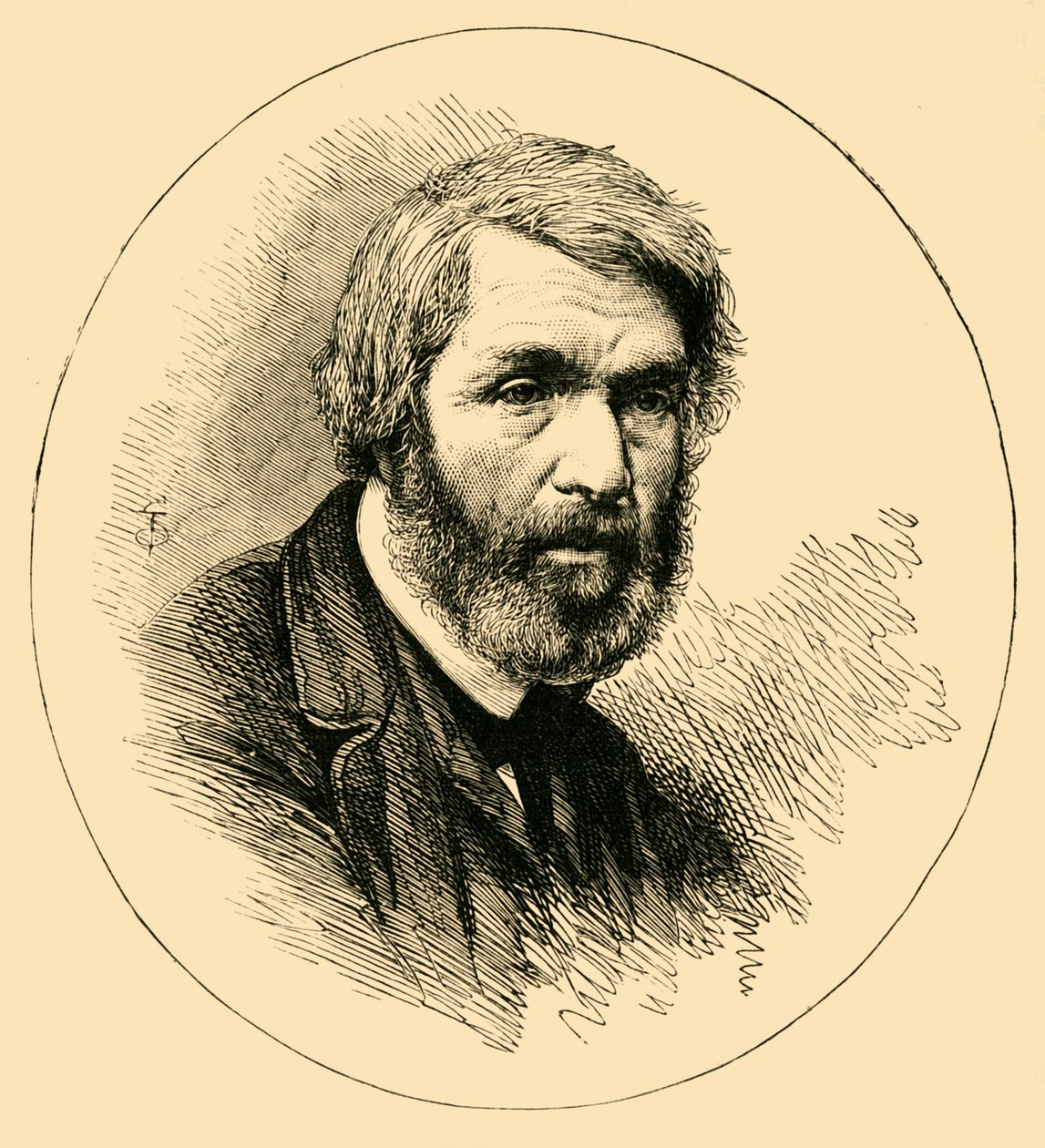 Thomas Carlyle, um 1876 von Unbekannt