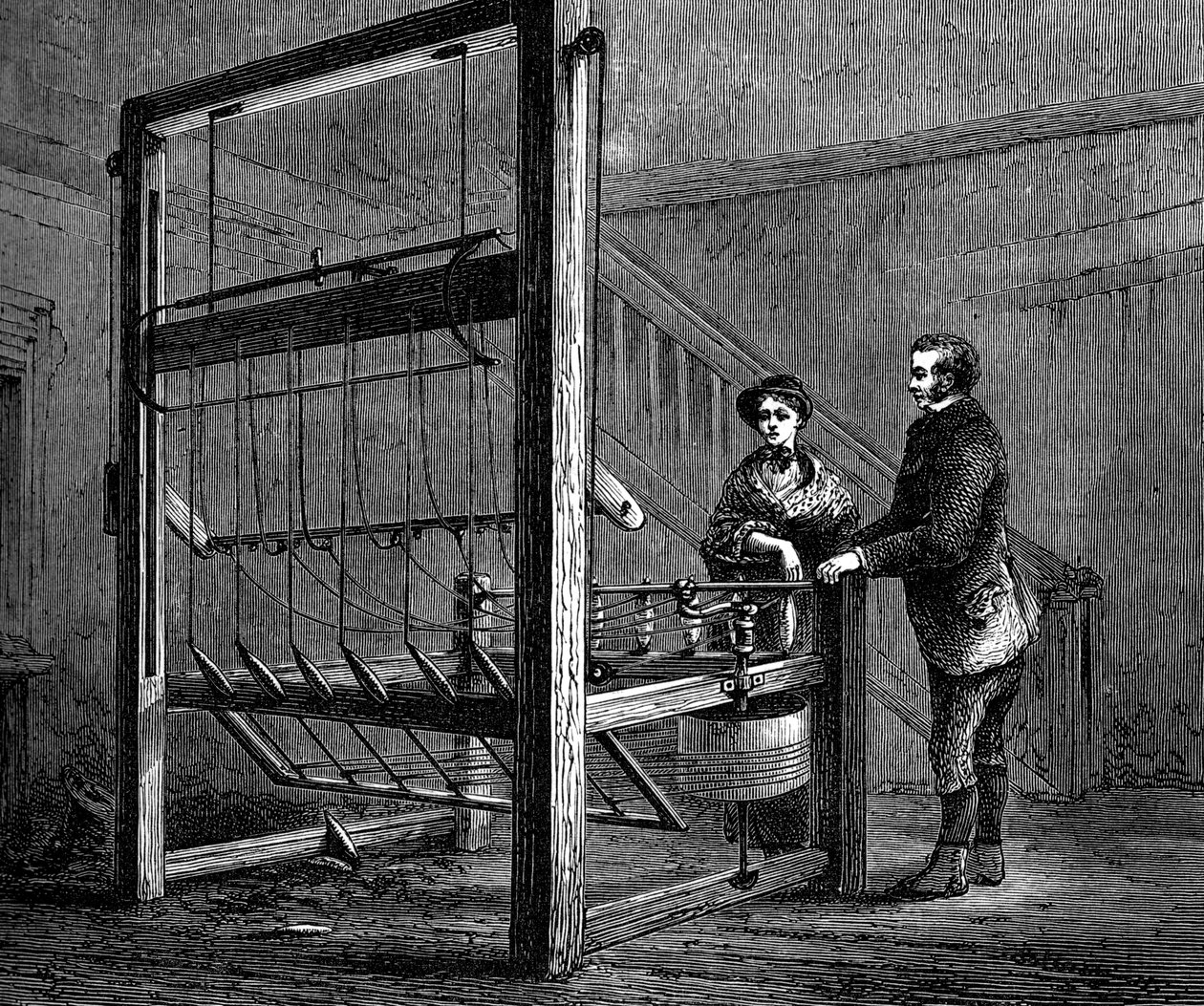Thomas Highs Spinnmaschine, um 1880 von Unbekannt