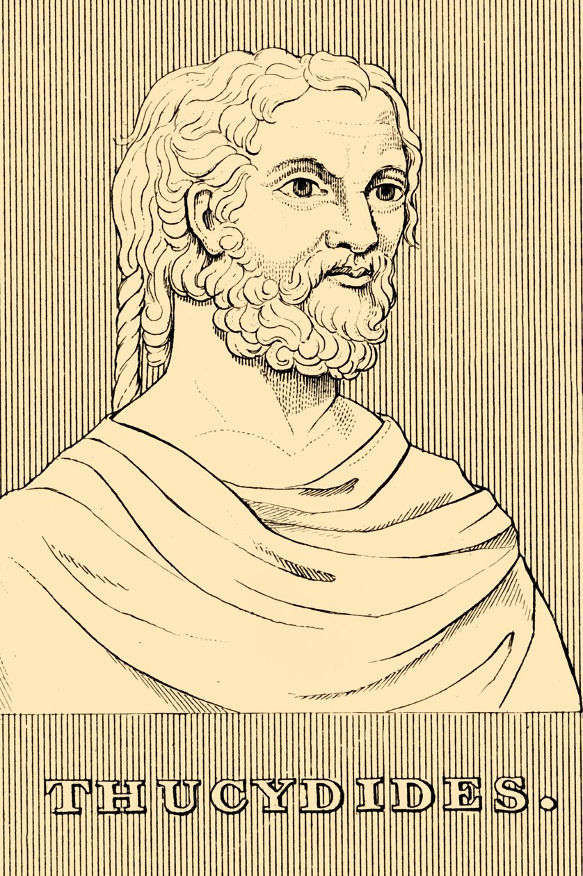Thukydides, um 460-400 v. Chr., 1830 von Unbekannt
