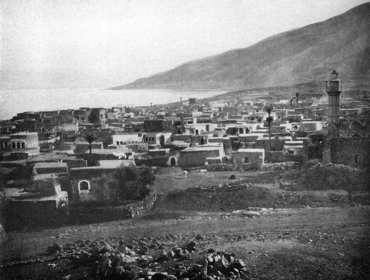 Tiberias und der See Genezareth, 1926 von Unbekannt