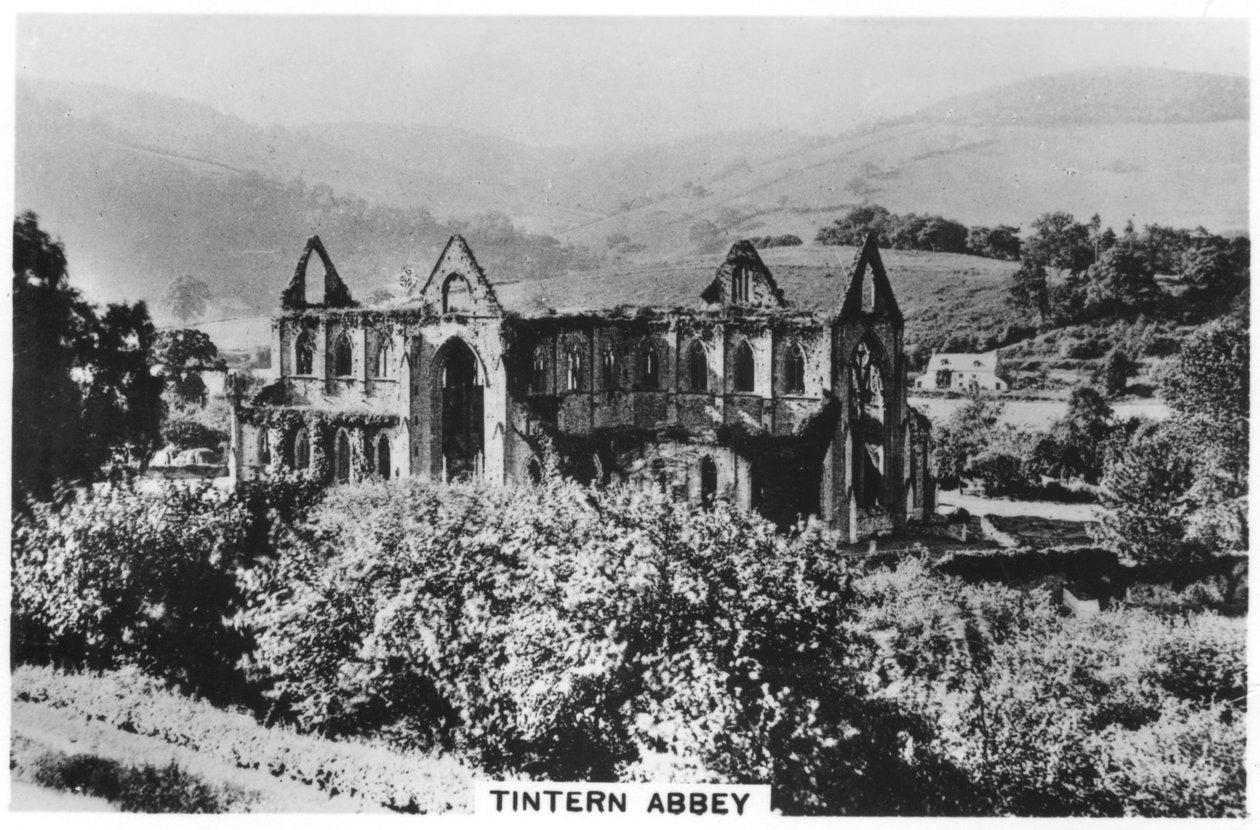 Tintern Abbey, Monmouthshire, Wales von Unbekannt