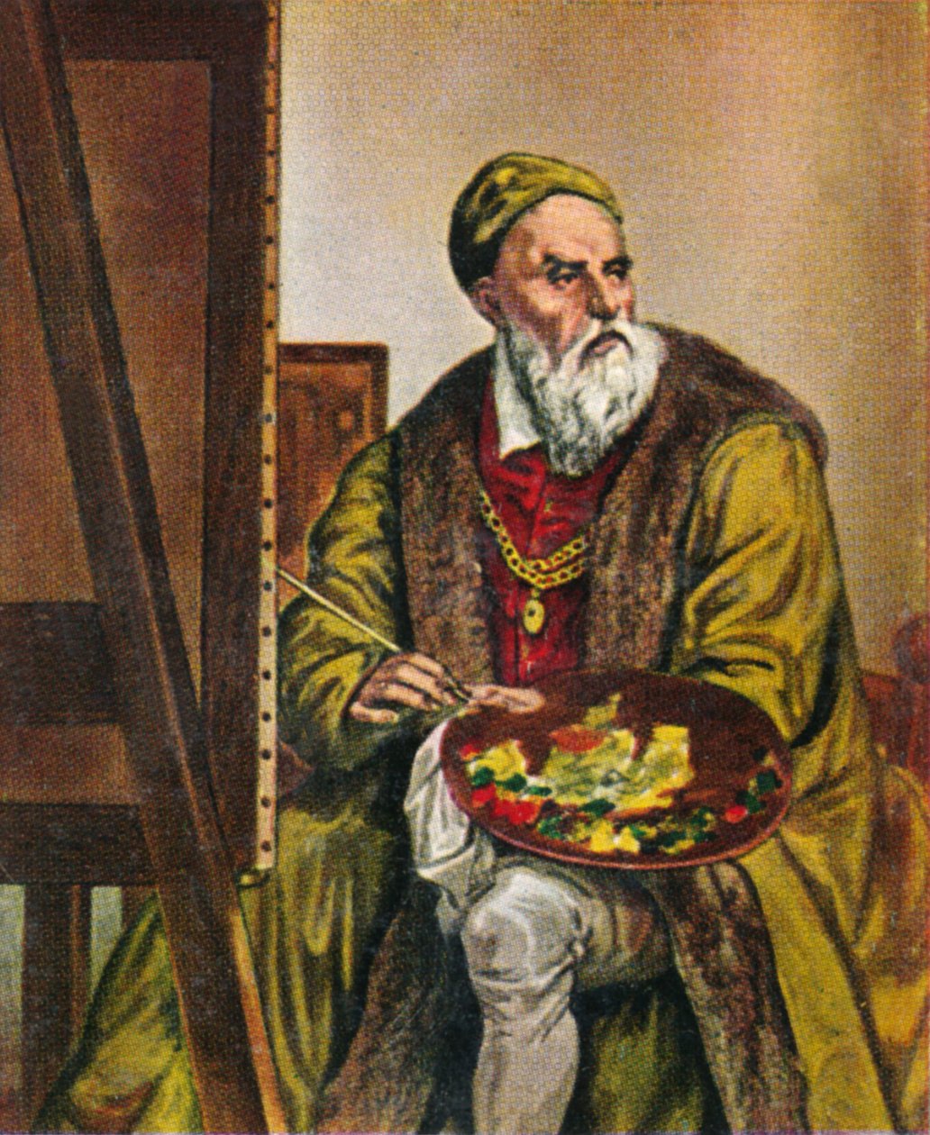 Tizian 1477-1576. - Selbstbildnis, 1934 von Unbekannt
