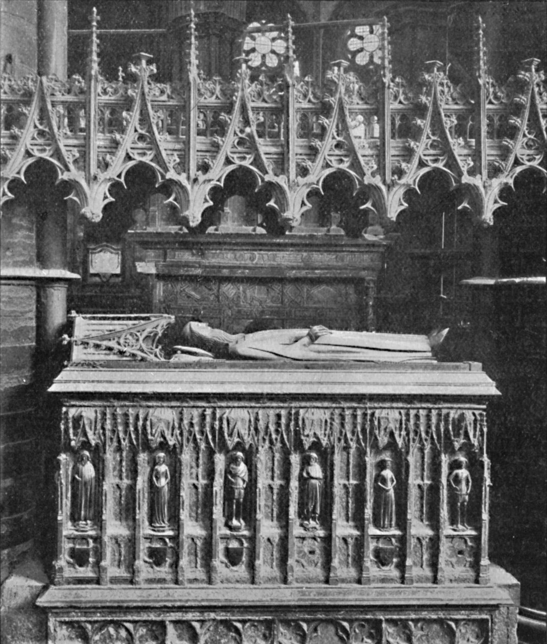 Grab von Edward III., Westminster Abbey, 1903 von Unbekannt