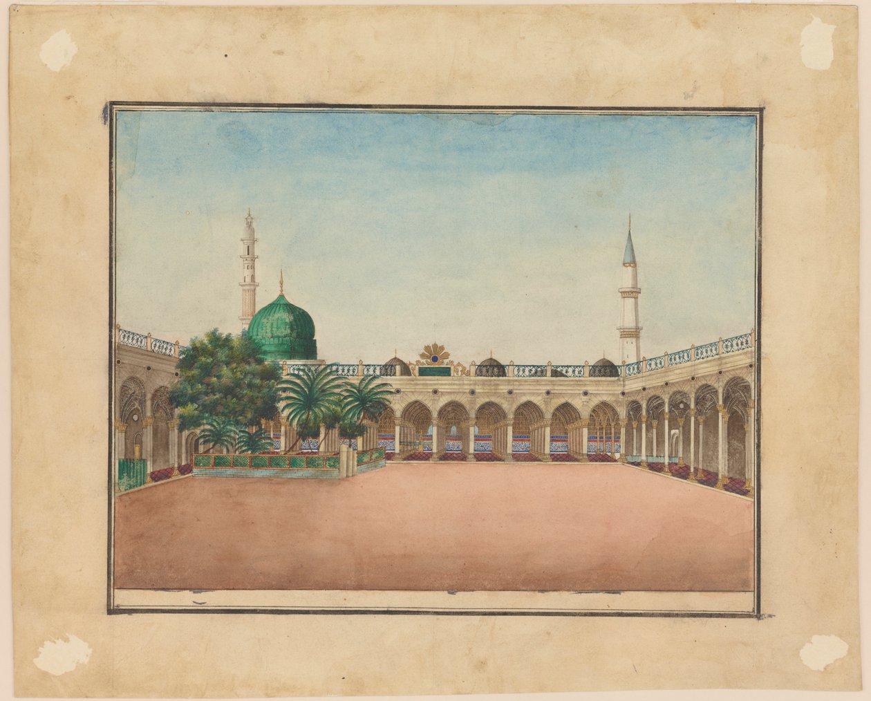 Grab des Propheten in Medina von Unbekannt