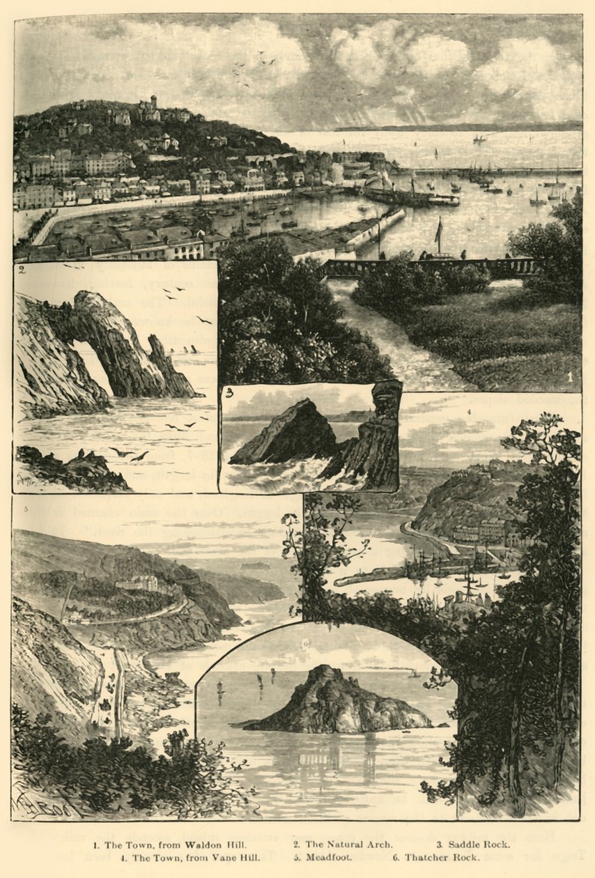 Torquay, 1898 von Unbekannt