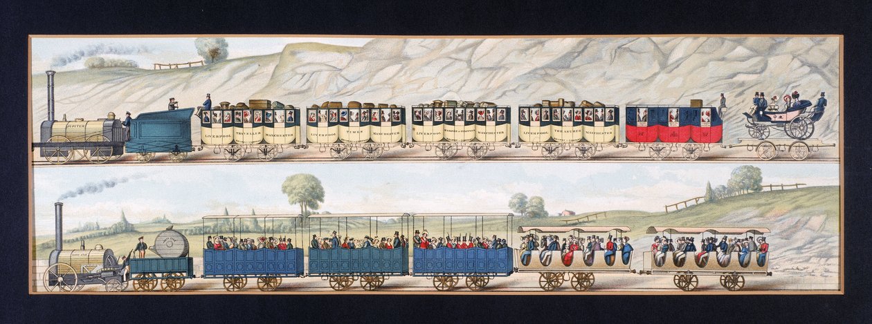 Reisen auf der Liverpool und Manchester Railway von Unbekannt