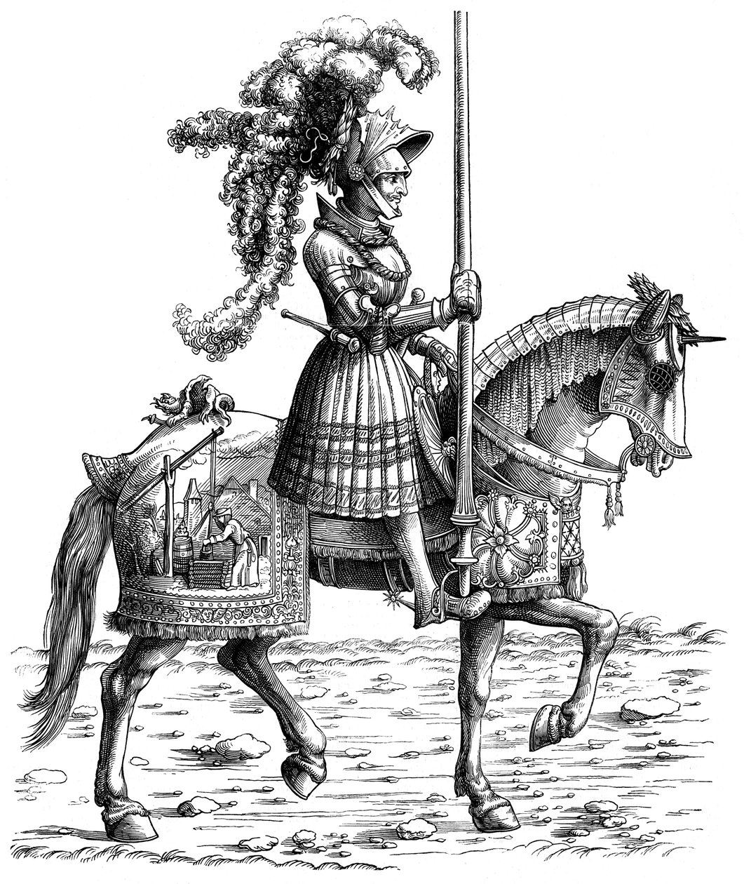 Triumphe von Maximilian, 1518 1844 von Unbekannt