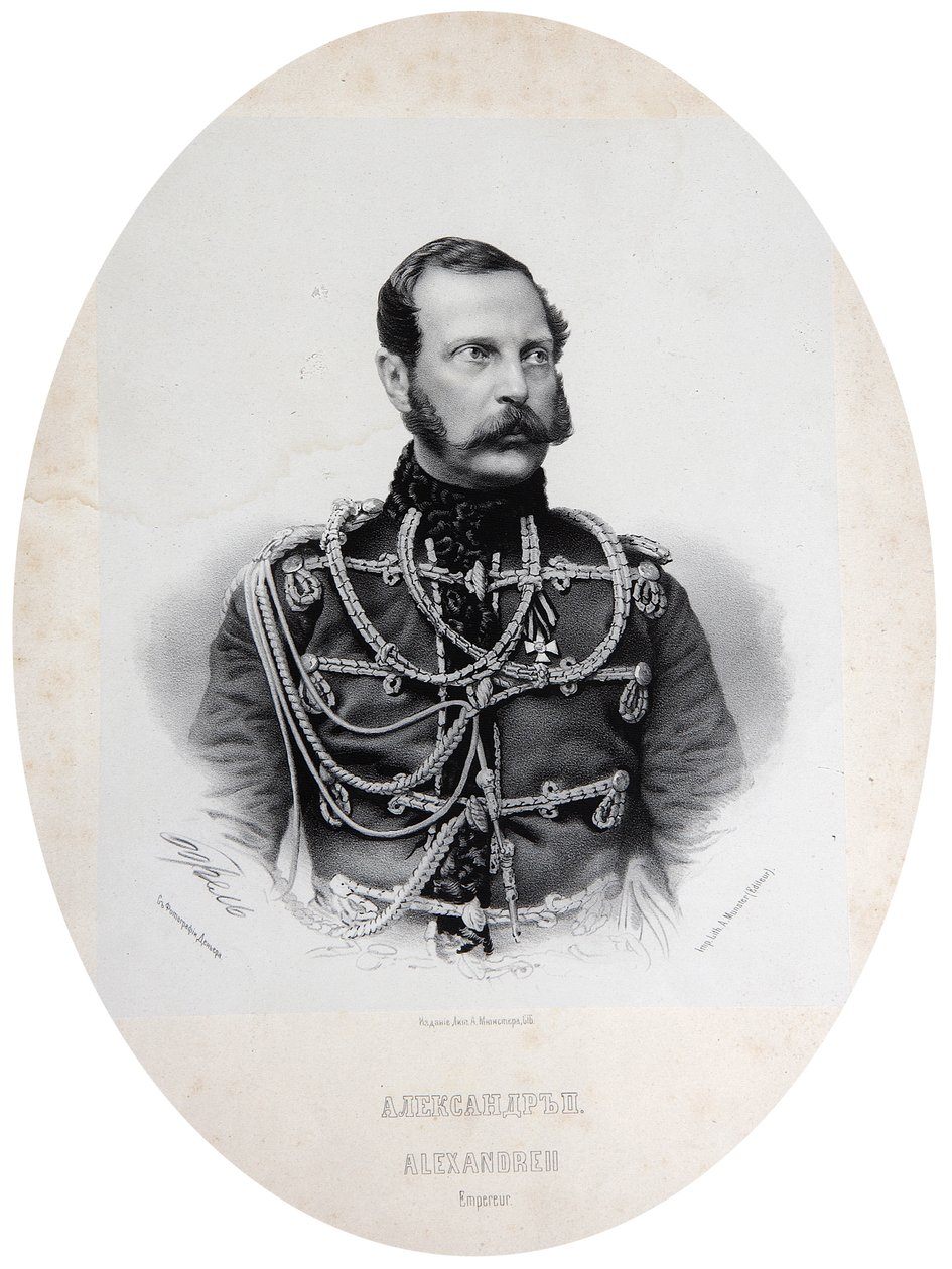 Zar Alexander II. von Russland, 1860er Jahre von Unbekannt