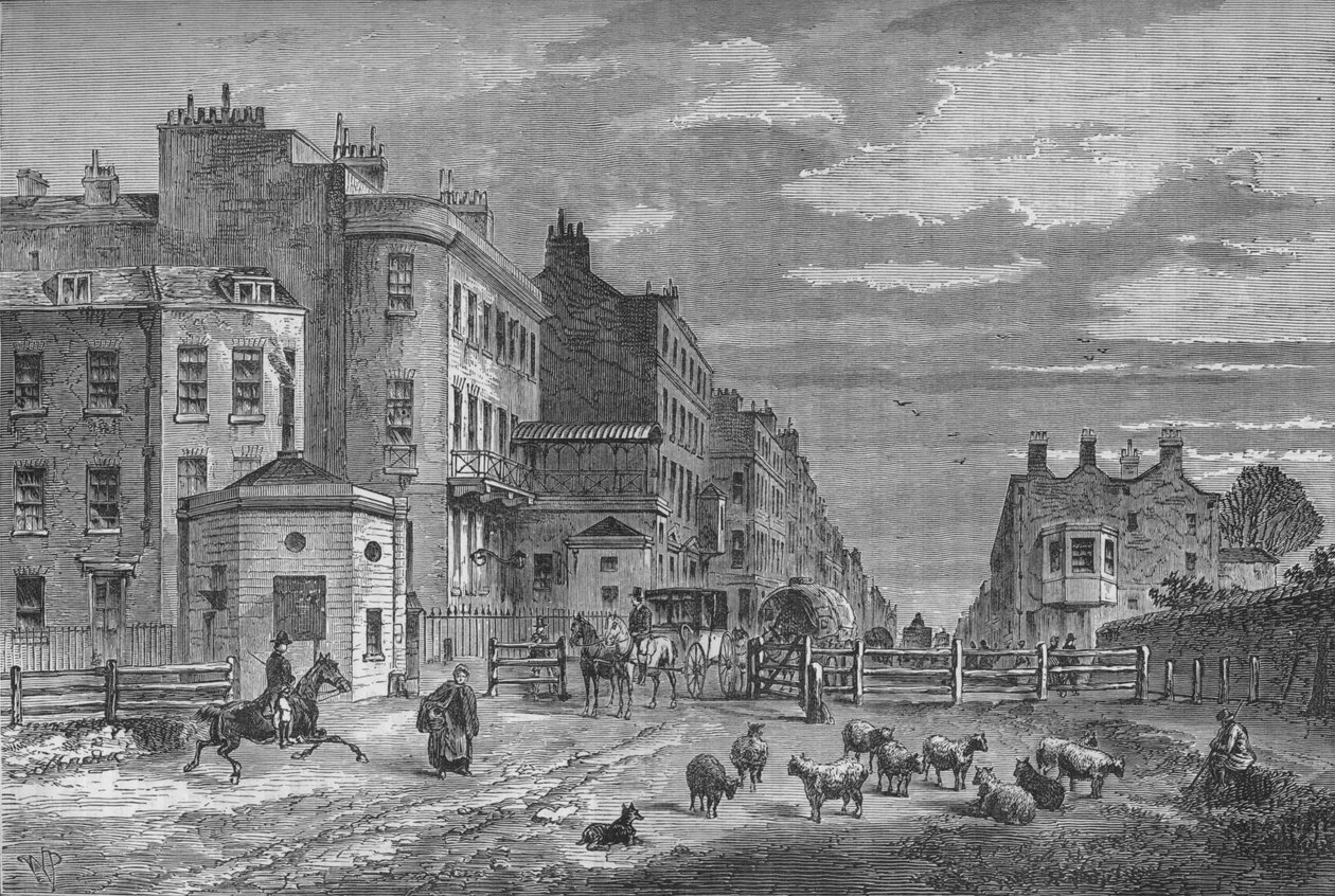 Tyburn Turnpike, Westminster, London von Unbekannt