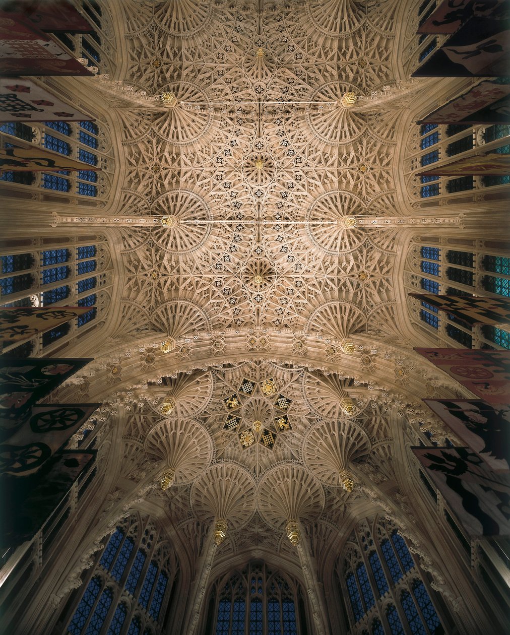 Gewölbe der Henry VII Kapelle, Westminster Abbey, London von Unbekannt