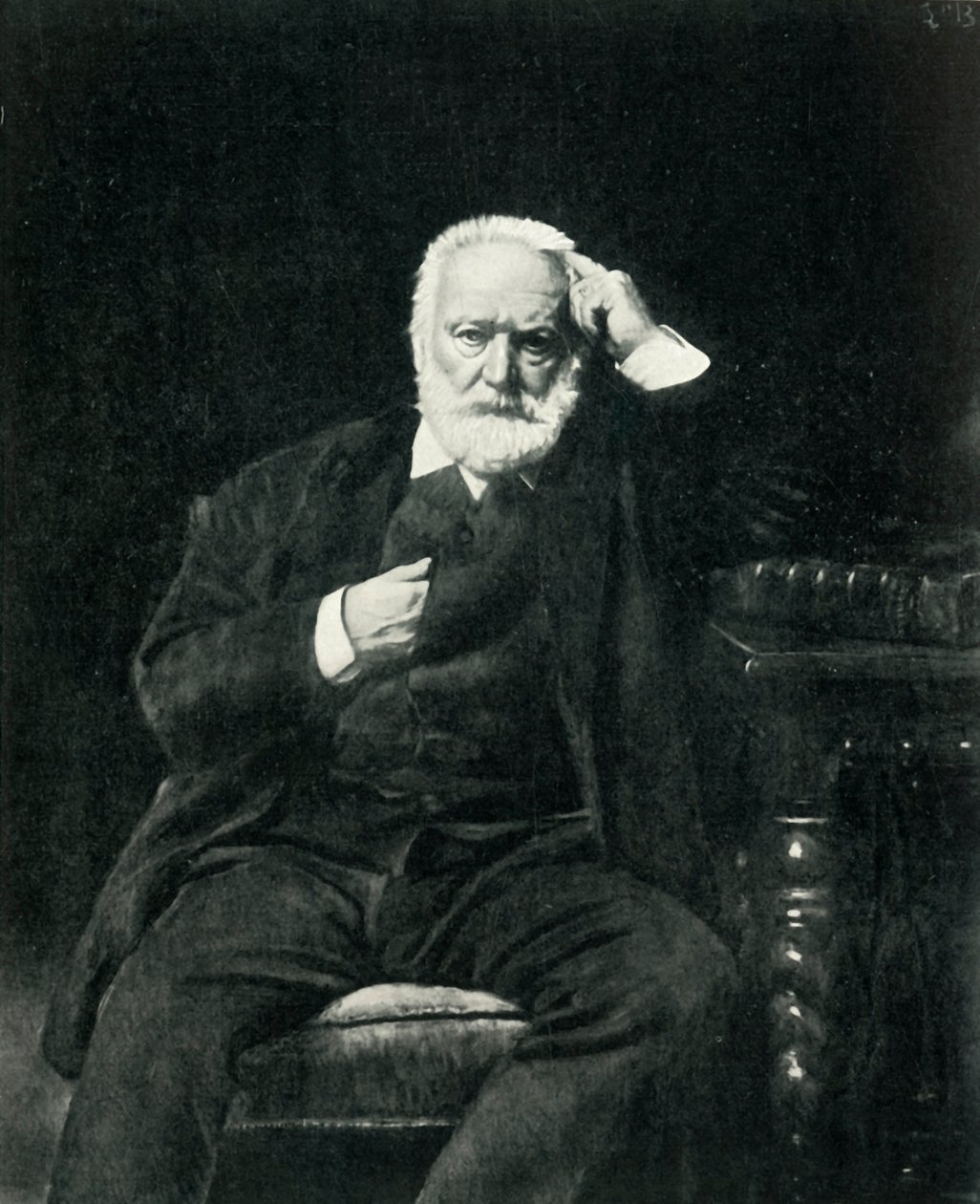 Victor Hugo, ca. 1877, 1903 von Unbekannt