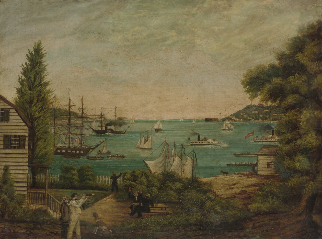 Ansicht von Staten Island, ca. 1855 von Unbekannt