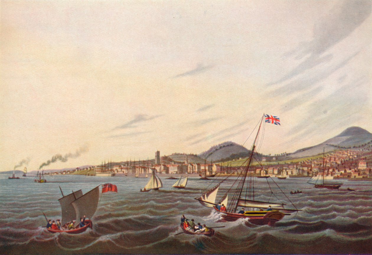 Ansicht von Dundee, 1824 von Unbekannt