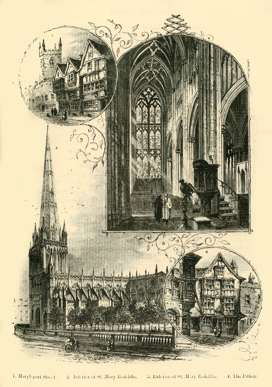 Ansichten in Bristol, 1898 von Unbekannt