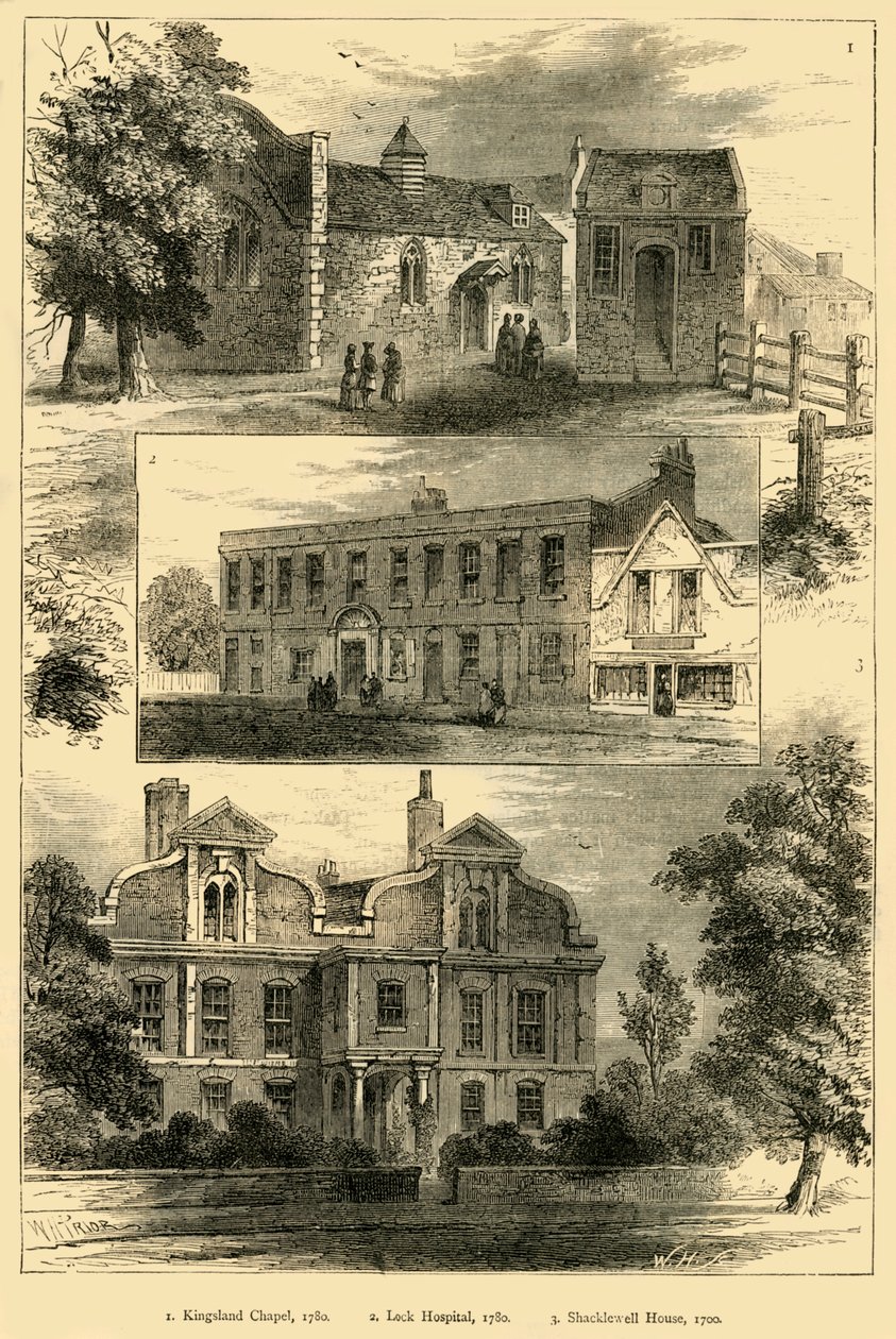 Ansichten in Kingsland, ca. 1876 von Unbekannt