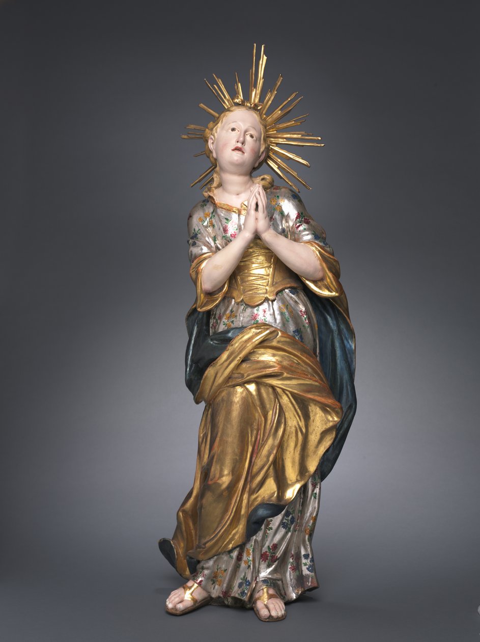 Jungfrau Maria als Kind, 1750-1775 von Unbekannt