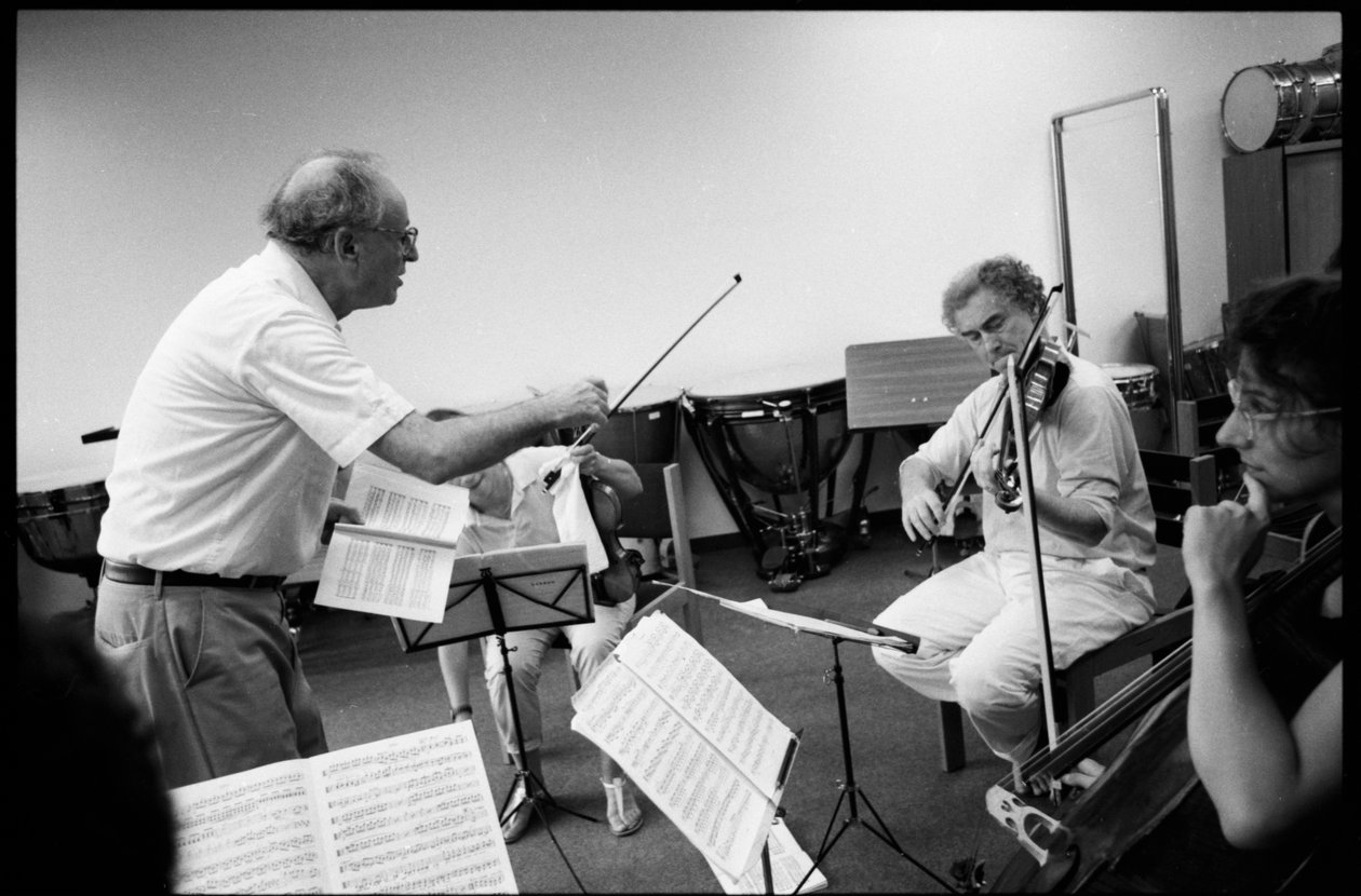 Walter Levin - Meisterklasse am Mozarteum von Unbekannt