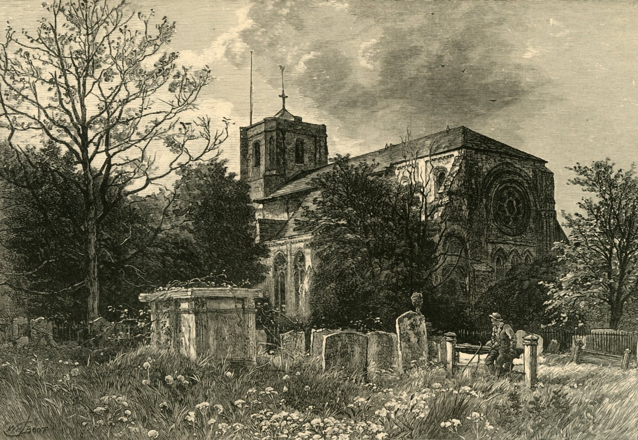 Waltham Abbey, 1898 von Unbekannt