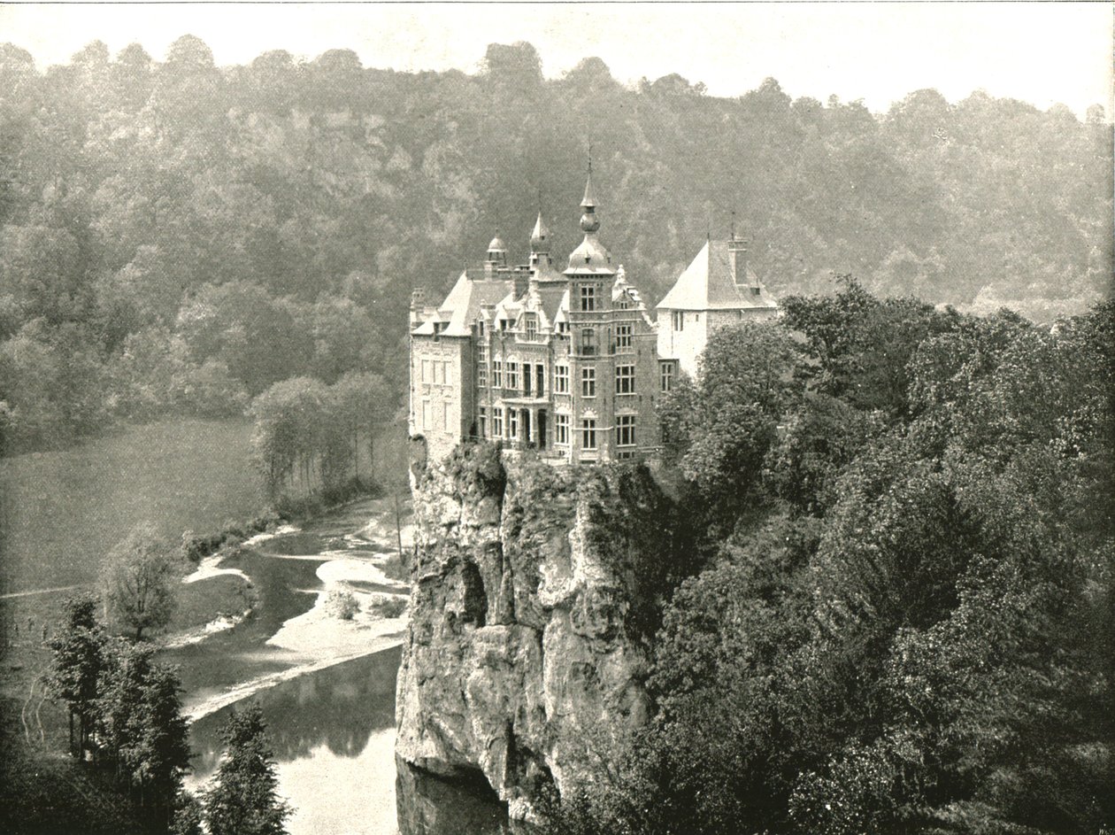 Schloss Walzin, Dinant, Belgien, 1895 von Unbekannt