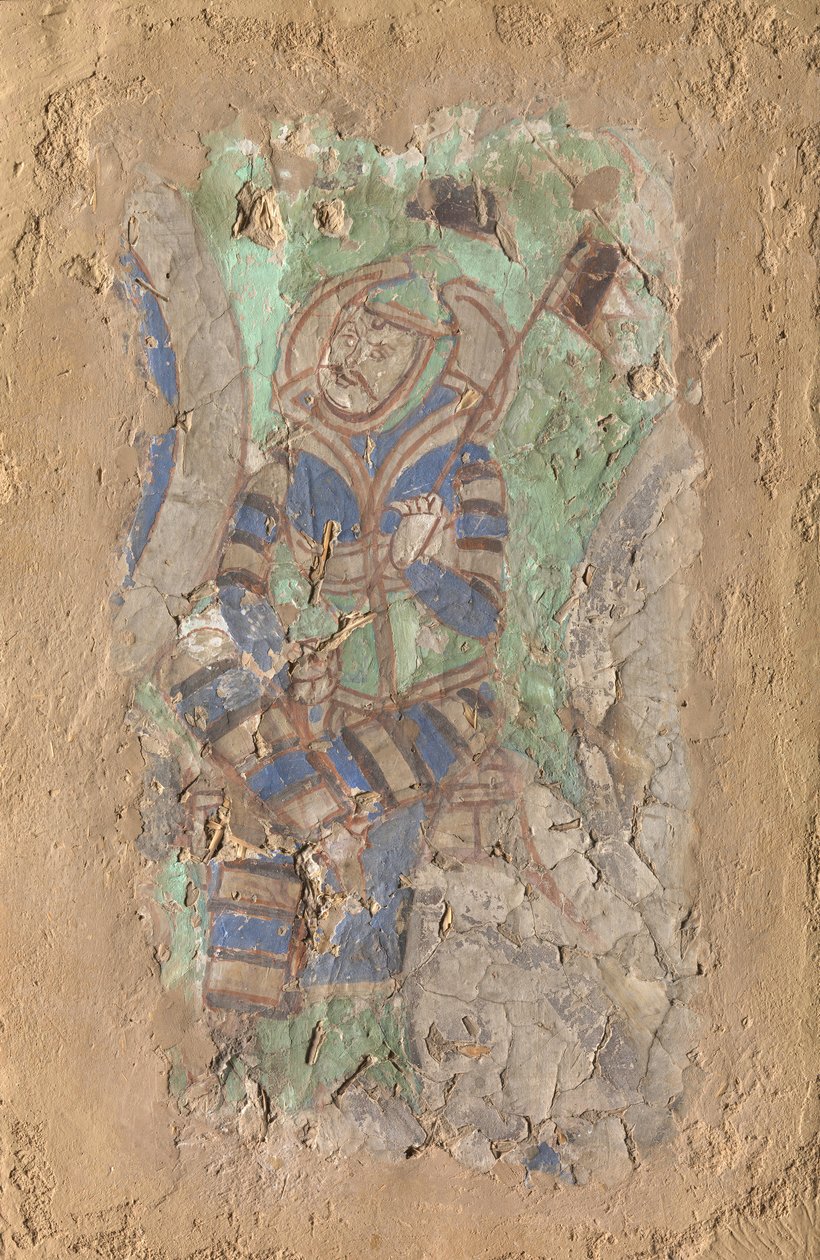 Krieger, ca. 6.-7. Jahrhundert von Unbekannt