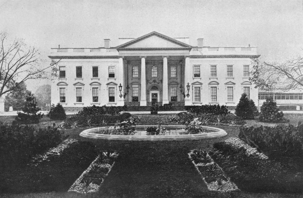 Washington: Das Weiße Haus, 1915 von Unbekannt
