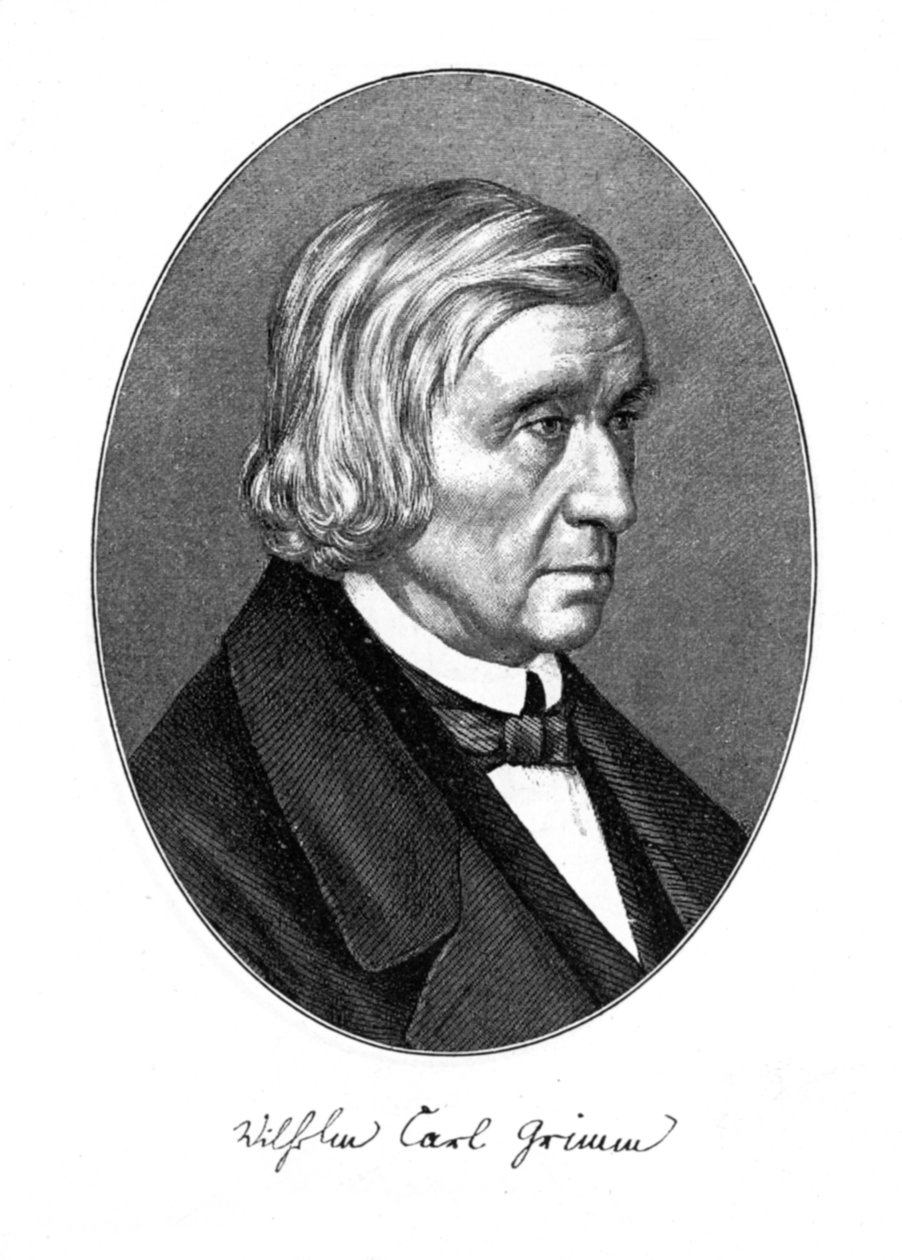 Wilhelm Carl Grimm, deutscher Autor von Unbekannt