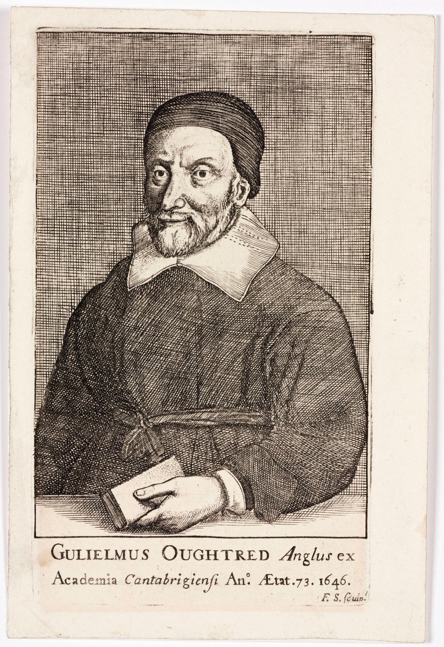 William Oughtred, englischer Mathematiker von Unbekannt