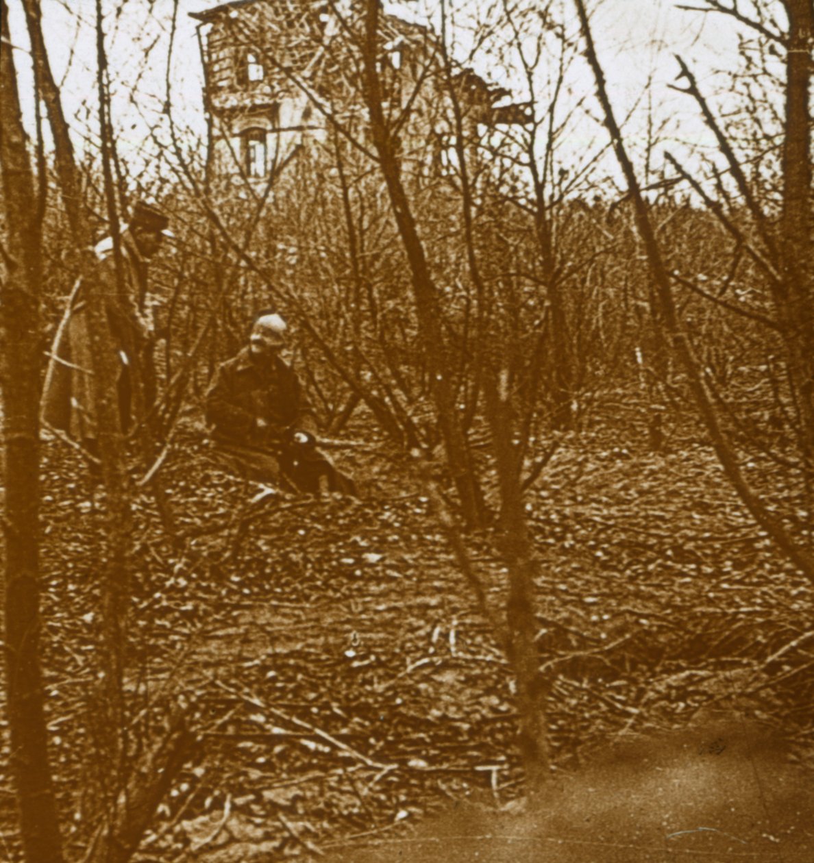 Holz, ca. 1914-1918 von Unbekannt