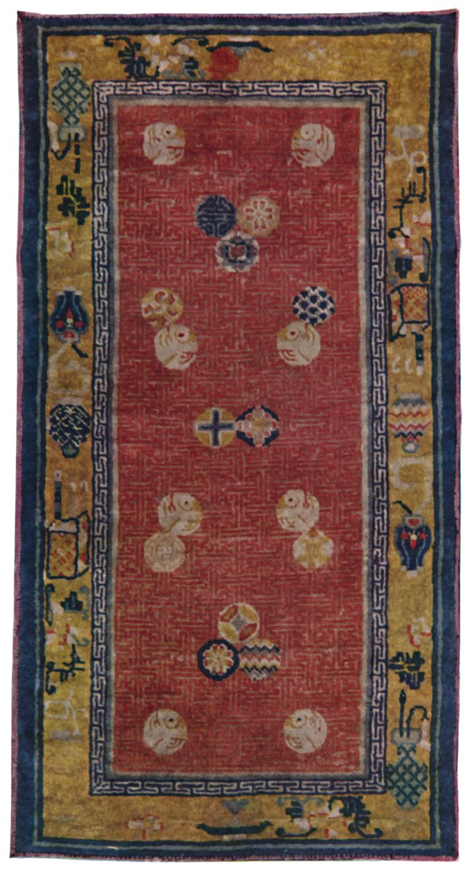 Wollteppich. Nordchina, 1927 von Unbekannt