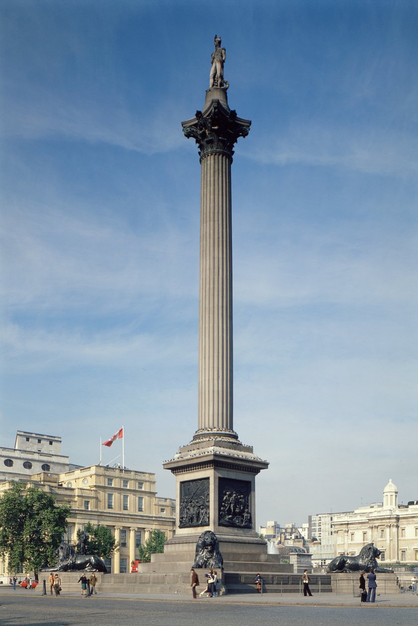 Nelsons Säule, erbaut 1840-43 von Unbekannt Unbekannt