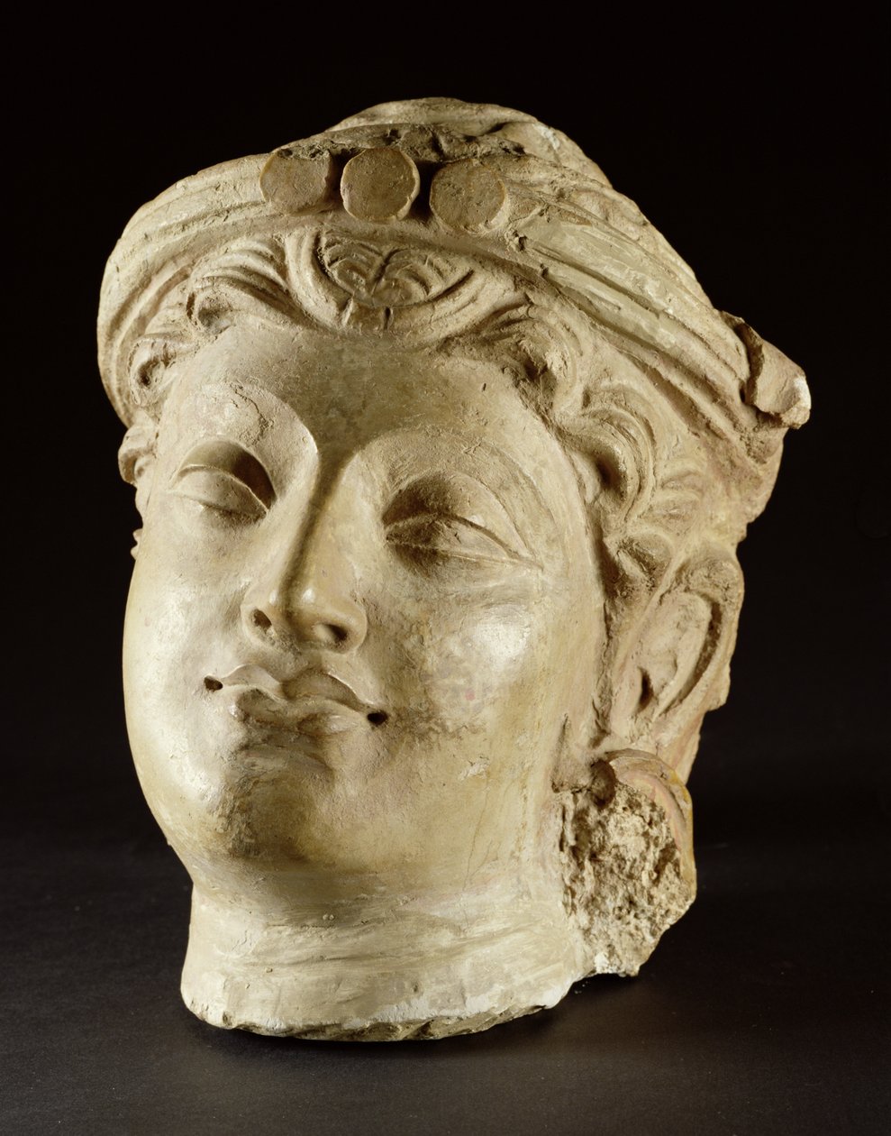 Stuckkopf, Gandhara, 4. Jahrhundert n. Chr. von Unbekannt Unbekannt