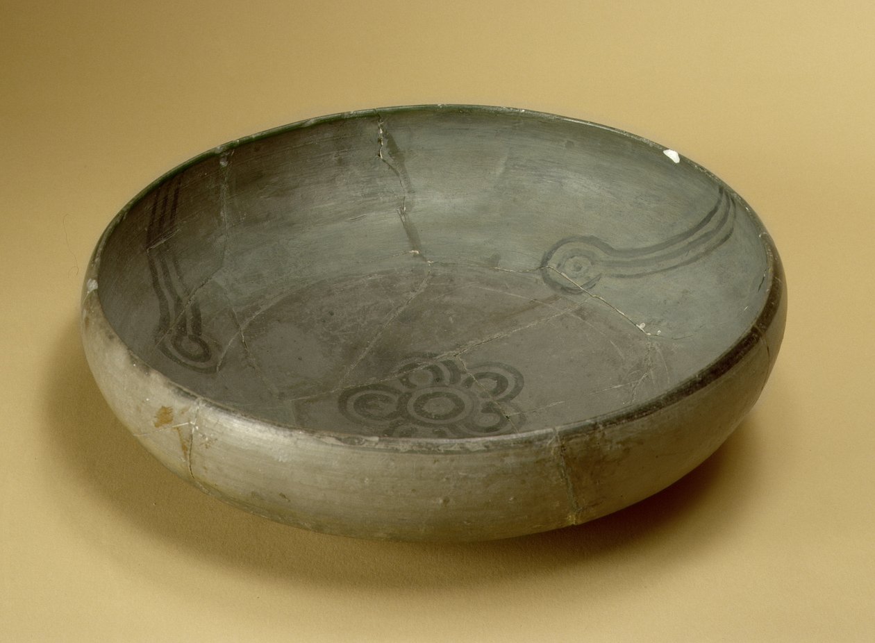 Terrakotta bemalte graue Ware, Hastinapur, 800-400 v. Chr. von Unbekannt Unbekannt