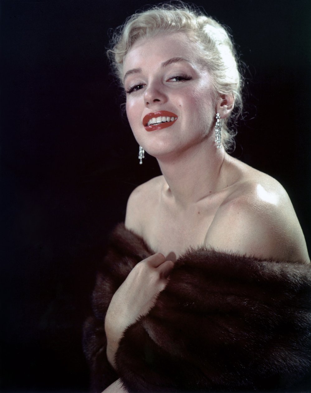 Marilyn Monroe in "Alles über Eva", 1950 von Unbekannt Unbekannt