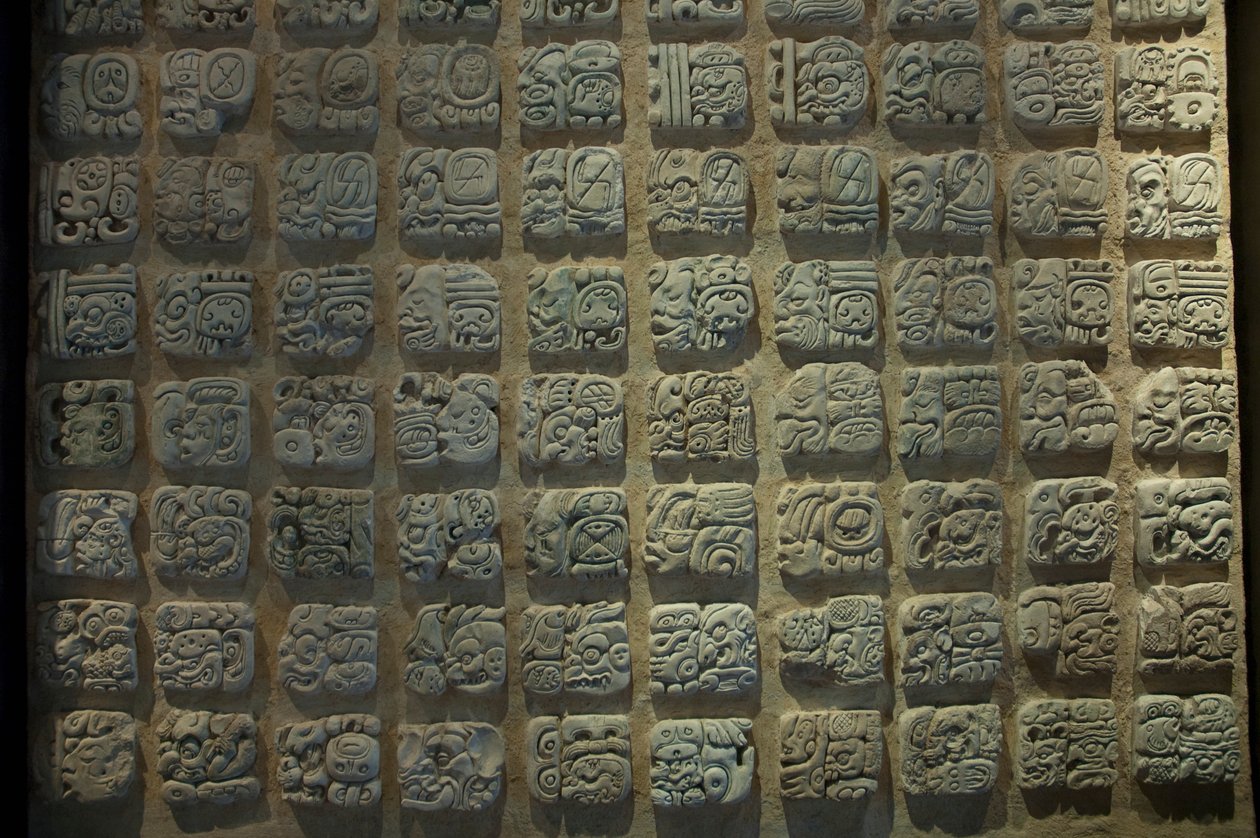 Maya-Glyphen von Unbekannt Unbekannt