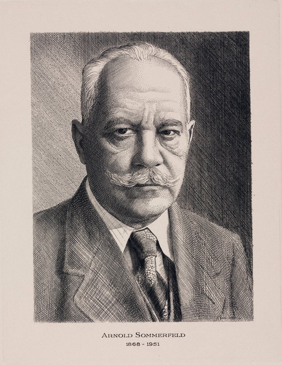 Arnold Sommerfeld, deutscher Physiker, um 1930 von Unbekannt