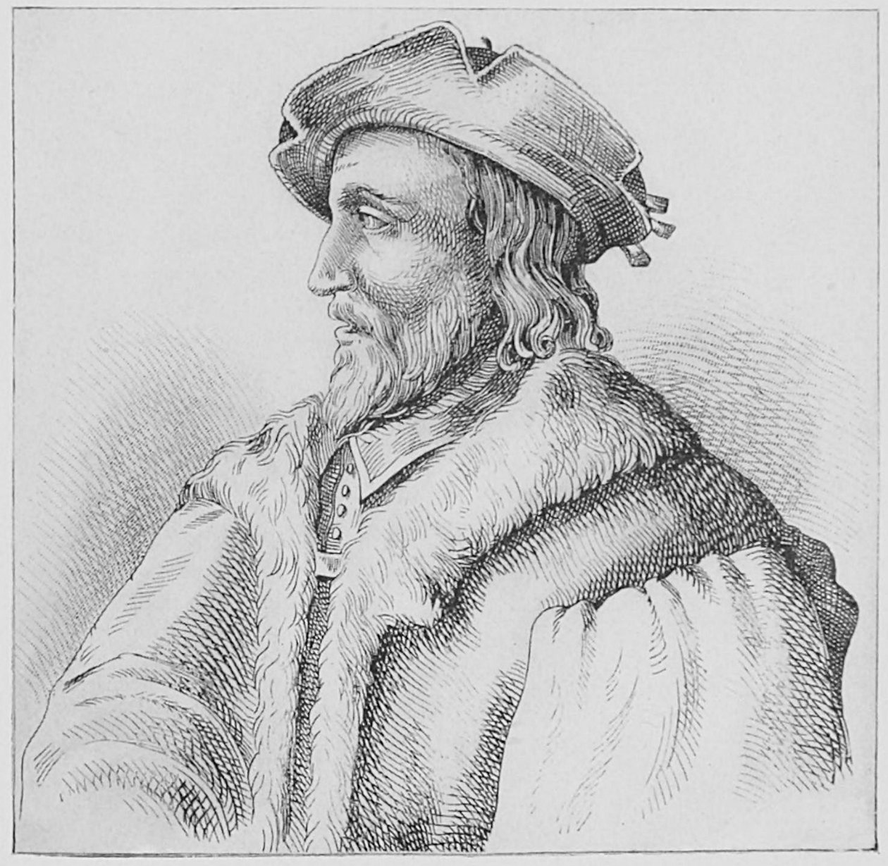 Balthasar Hübmaier (Gravur) von Unbekannt