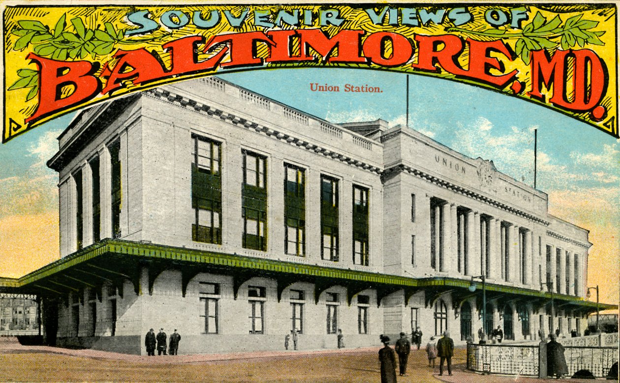 Baltimore: Union Station von Unbekannter Künstler