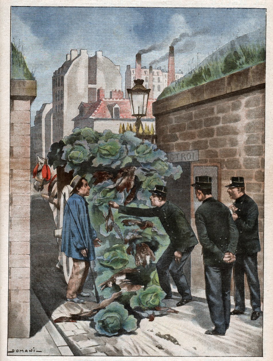 Wilderei in Paris von Nicolas Liez