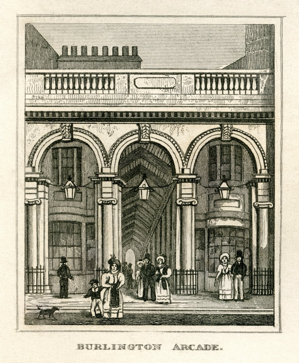 Burlington Arcade von Unbekannt