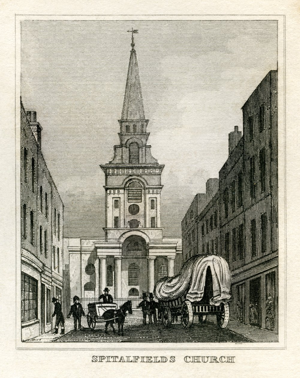 Christchurch Spitalfields von Unbekannt