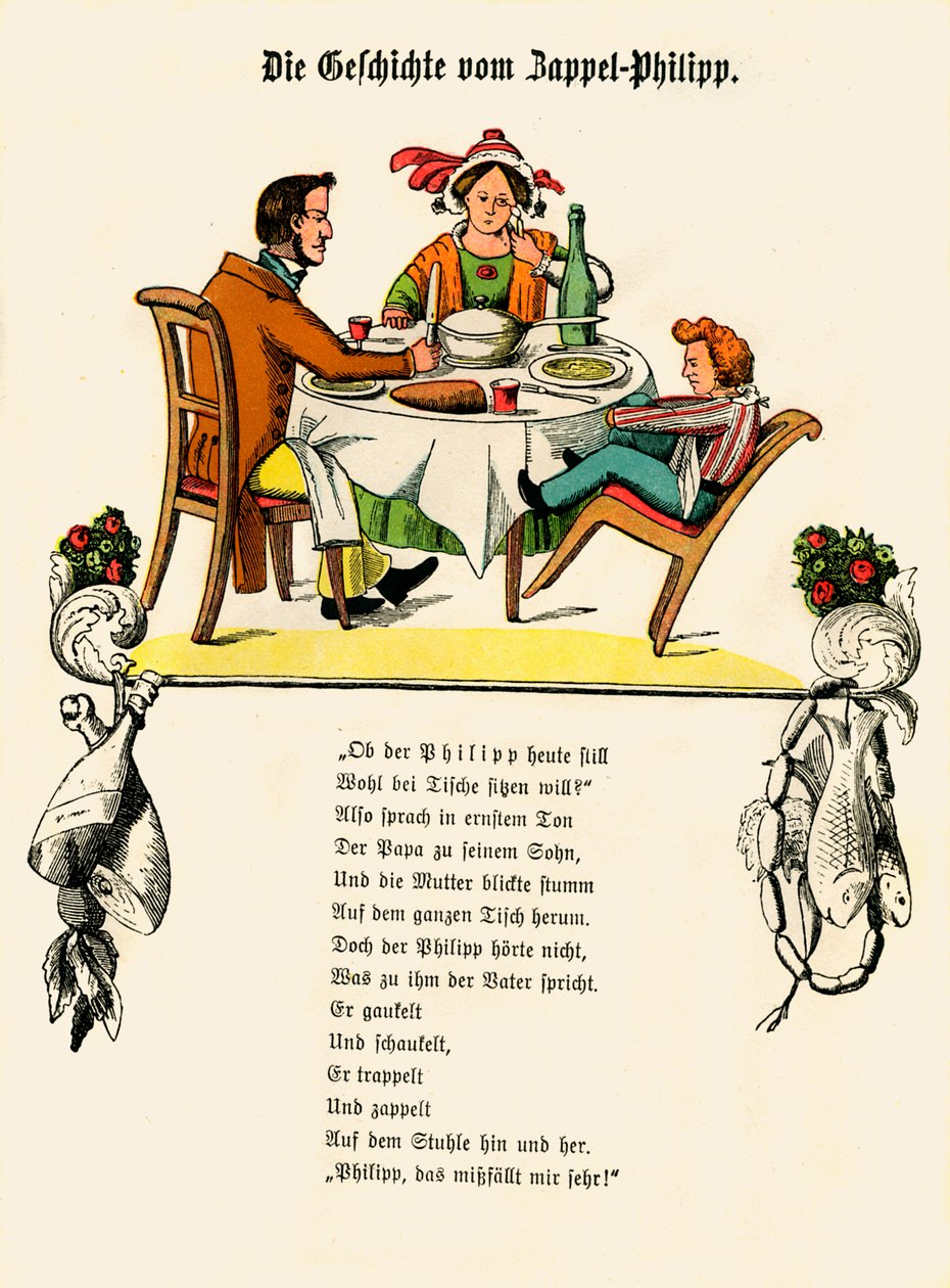 Der Struwwelpeter von Dr. Heinrich Hoffmann von Unbekannter Künstler